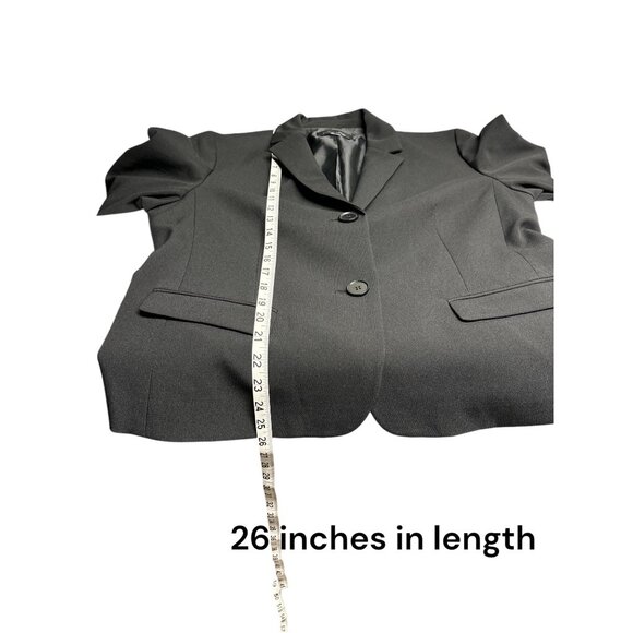 Evan PICONE Classic Black Blazer, Size 14 - Picture 8 of 12